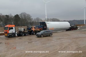 труба ветряка Nordex N62 из Германии в Молдавию eurogus