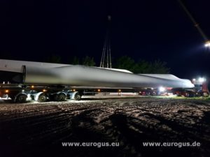 лопасти ветрогенератора eurogus длиномерный негабаритный груз