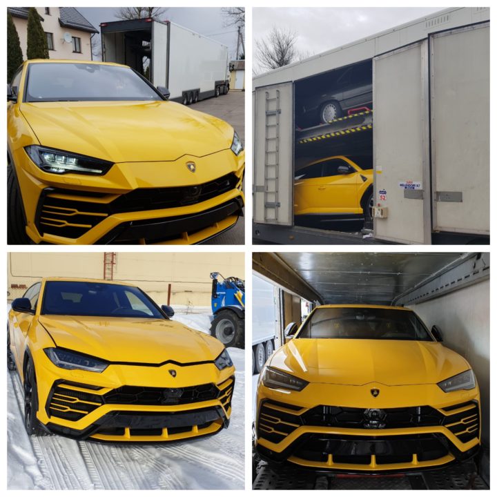 доставка авто Lamborghini Urus из германии eurogus