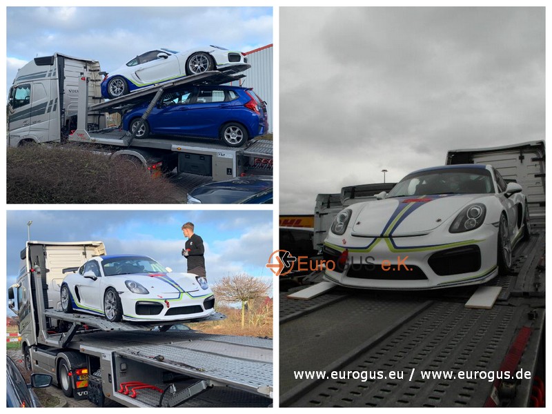 Porsche GT4 порт Германии