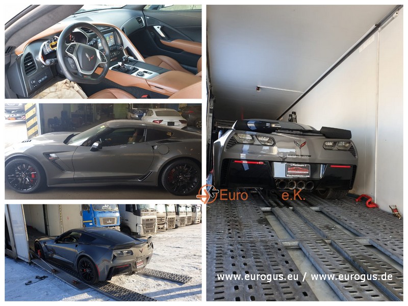 Chevrolet Corvette из Америки в Германию